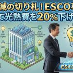 経費削減の切り札！ESCO事業を活用して光熱費を20％下げる方法